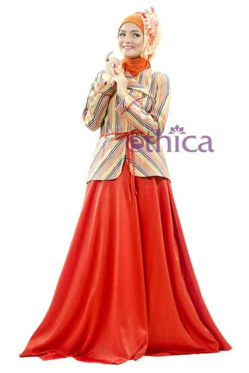  CONTOH  BAJU GAUN  PESTA  MUSLIM Ethica Collection