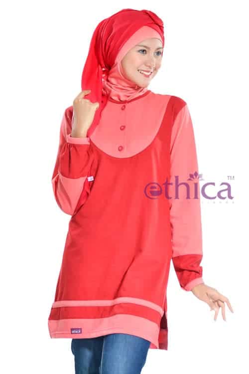 Inspirasi Baru 46 Model  Baju  Atasan  Muslim  Wanita  Modern  