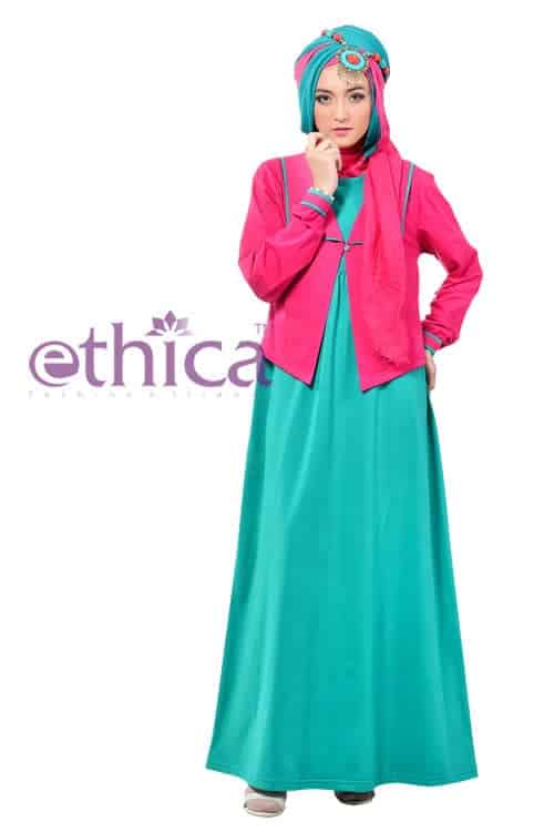  MODEL  BAJU GAUN  PESTA  MUSLIM  TERBARU  Ethica Collection