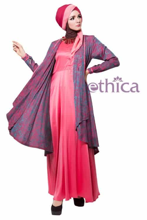 MODEL BAJU  GAUN  PESTA  MUSLIM  TERBARU  Ethica Collection