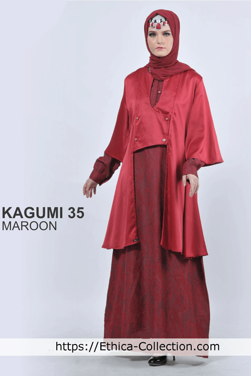 KAGUMI 35 MAROON – Ethica Collection