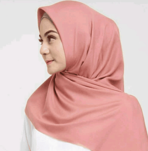 Jenis Kain Cocok Untuk Jilbab  Segi  Empat  Ethica Collection