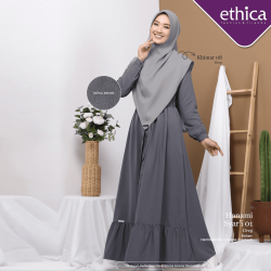 HANAMI SYAR'I 01 GREY