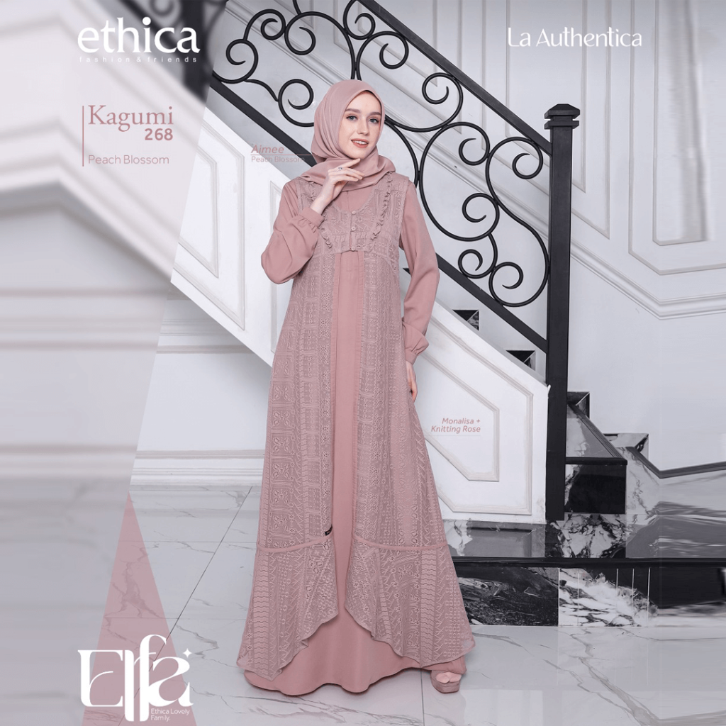 warna gamis