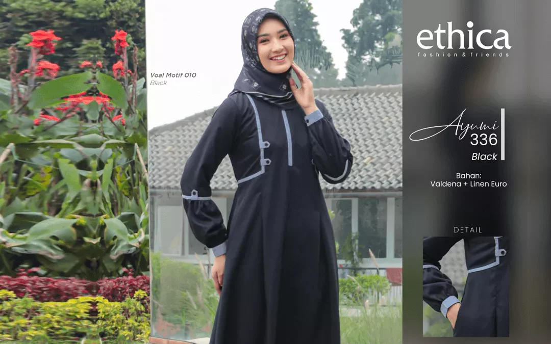 gamis hitam