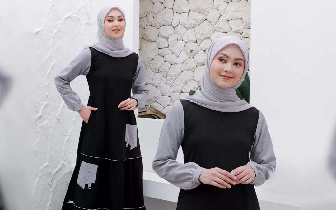 gamis hitam