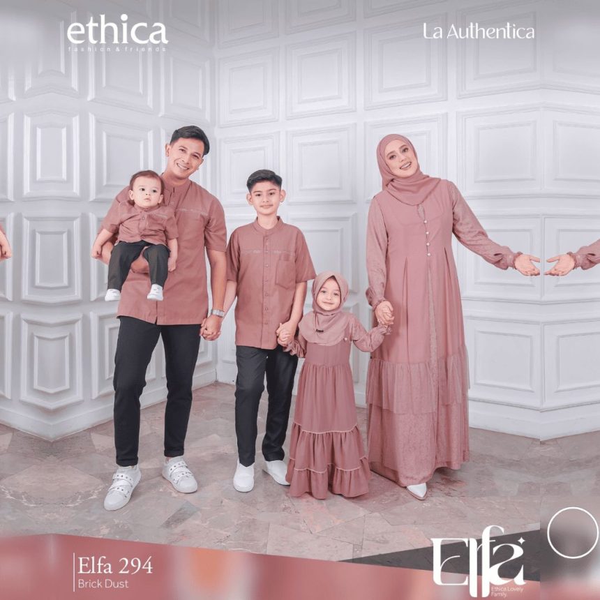 Lupakan Rasa Minder! Lengkapi Kebersamaan Keluarga dengan Sarimbit Keluarga Muslim Modern yang Stylish dan Nyaman di setiap Acara Spesial