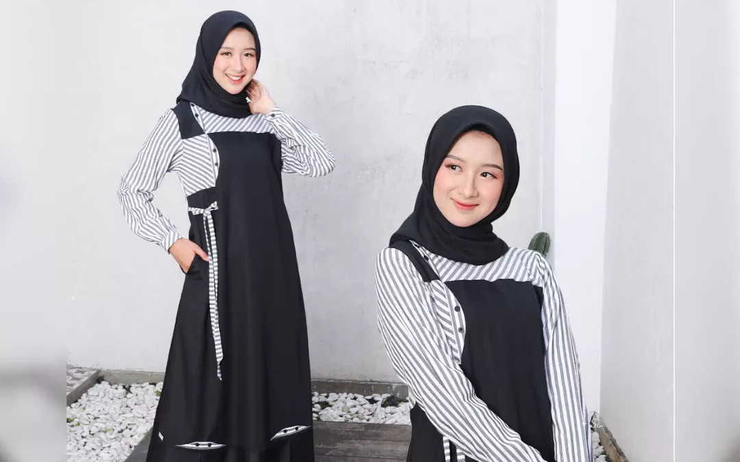 gamis hitam