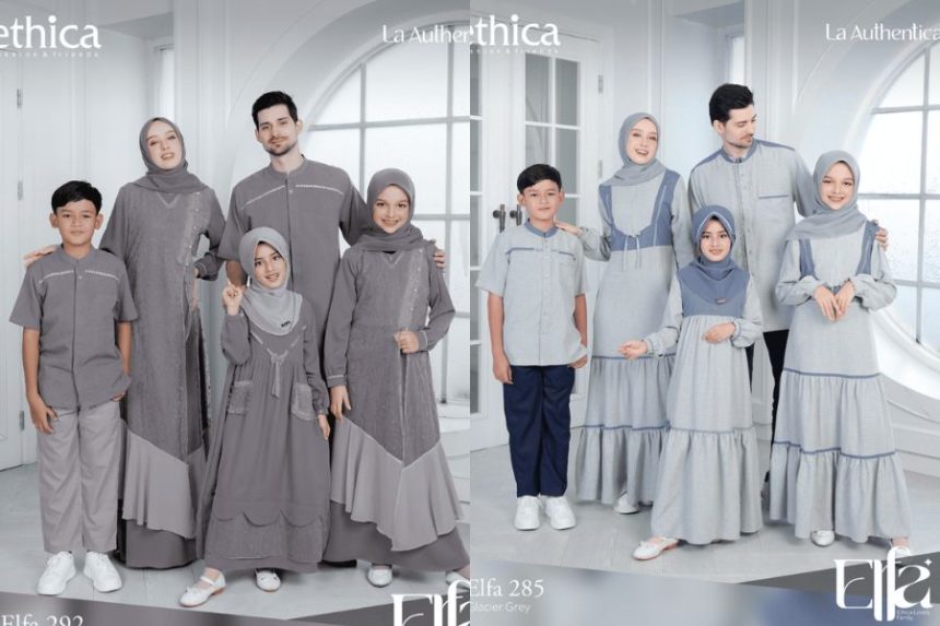 Sarimbit Warna Abu abu:Trend Fashion Terkini Pasangan Modern