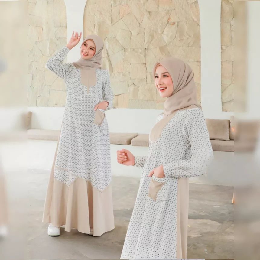 8 Gamis Polkadot Pesona dan Elegansi dalam Keseharian