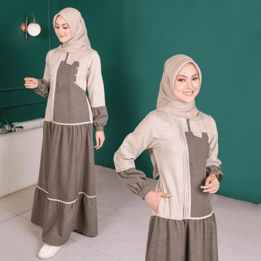 8 Koleksi Gamis Simple Rahasia Tampil Stylish dengan Mudah