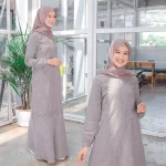 8 Gamis Warna Coklat Buat Kamu Mempesona Dalam Keanggunan
