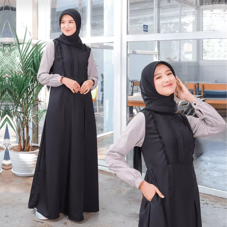 8 Koleksi Gamis Untuk Wisuda Ethica Tampil Dengan Anggun