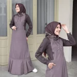 7 Gamis Warna Ungu Ethica yang Buat Kamu Elegant & Mempesona