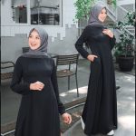 Tampil Cantik Bersama Gamis Modern