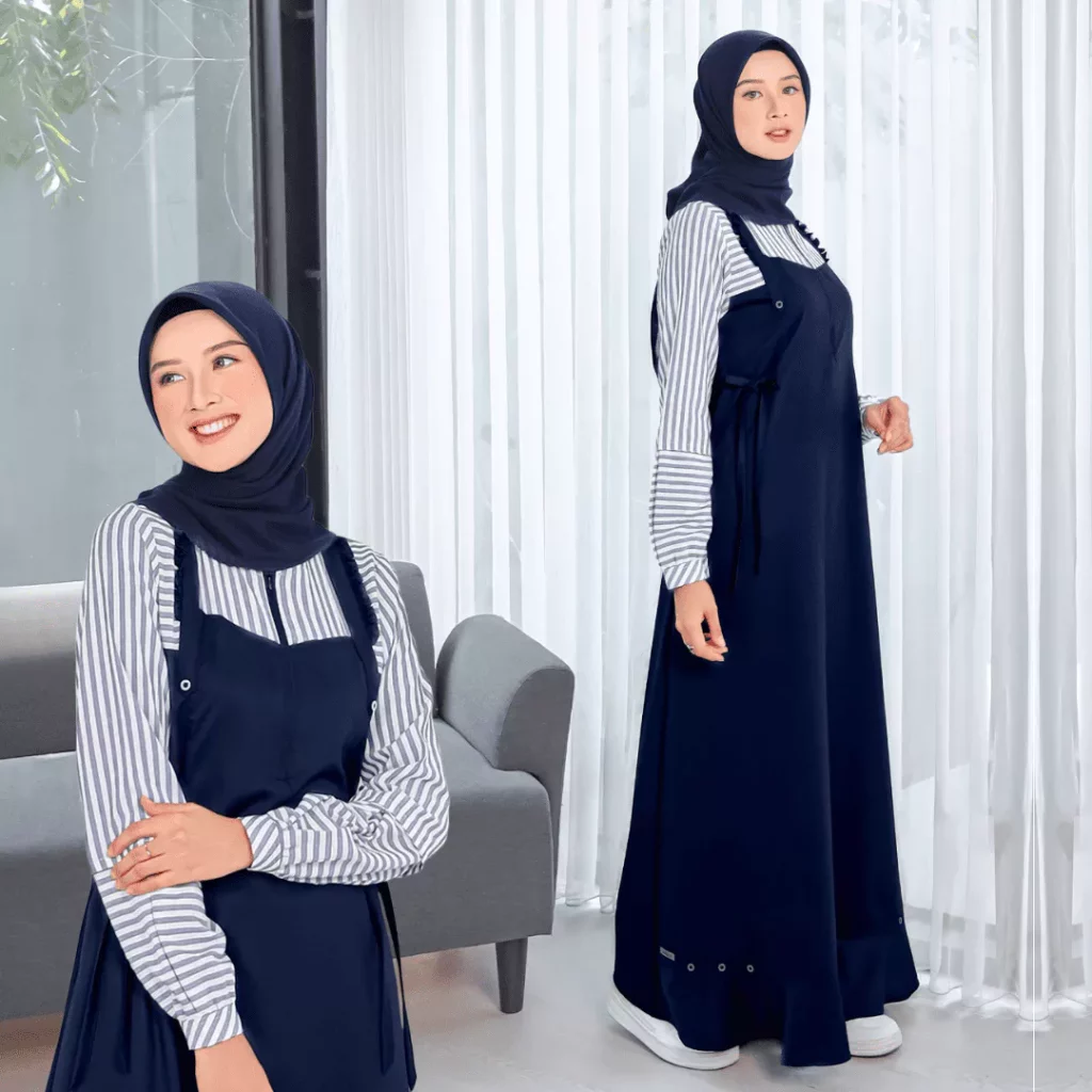 outfit jalan jalan hijab