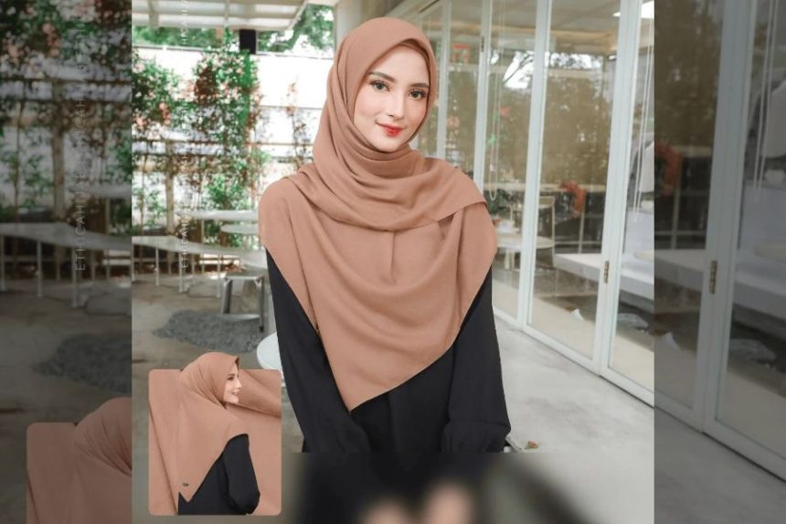 Tutorial Hijab Segi Empat Praktis Untuk Sehari-hari