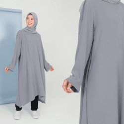 ABAYA TUNIC 01 GREY